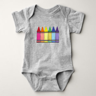 Body Rainbow Crayon Crayons Artist Art Teacher Pride