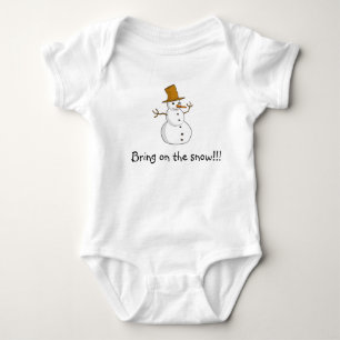 Body Ramène la neige bébé rampant