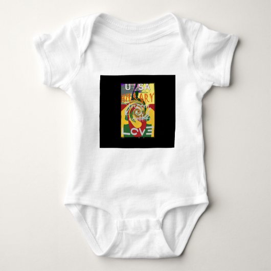 Body Rasta Couleurs Rouge or Vert Hillary Art Imprimer (Devant)