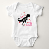 Body Rawr Dinosaur Saint Valentin (Devant)