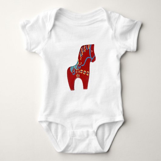 Body Red Dala Horse (Devant)