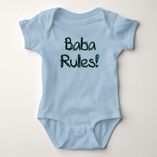 Body Règles de baba ! (Devant)