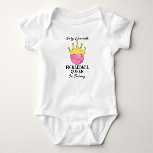Body Reine de Pickleball rose dans le Baby shower d'ent