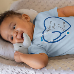 Body Relax Ma Mère Est Une Infirmière Cœur Stethoscope 