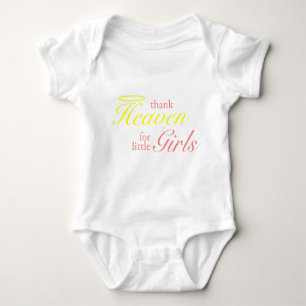 Body Remerciez le ciel du T-shirt de petites filles