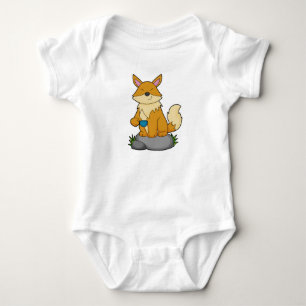 Body Renard avec tasse de café