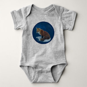 Body Renard en Snow Baby Bodysuit