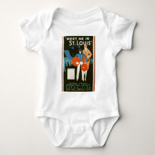Body Rencontrez-Moi Dans L'Affiche Vintage voyage De St