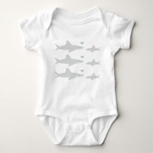 Body Requins mignons   Bodysuit bébé