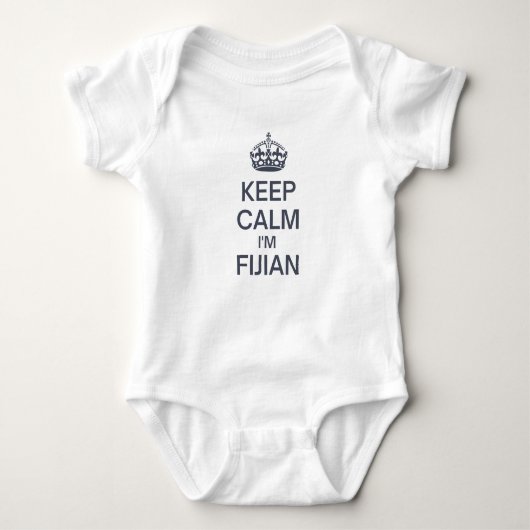 Body Reste calme, je suis fidjien (Devant)