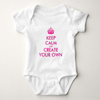 Restez calme et créez votre propre - Rose