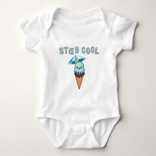 Body Restez Cool Kawaii Funny Ice Cream