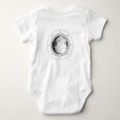 Body Restez Wild Moon Enfant Bodysuit (Dos)
