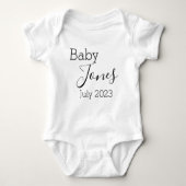 Body Révélation Faire-part de naissance bébé (Devant)