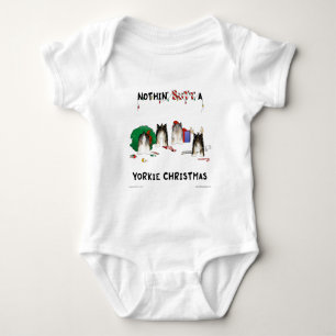 Body Rien n'aboutent un T-shirt de Noël de Yorkie
