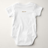 Body robe de bébé amoureux des chatons (Dos)