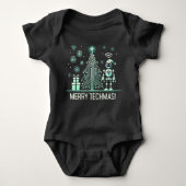 Body Robot IA avec arbre de Noël Tech - Joyeux Techmas (Devant)
