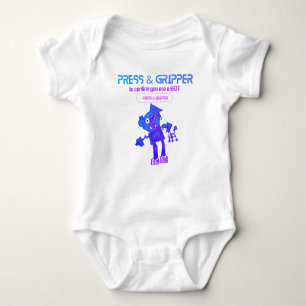Body Robot Press & Gripper Bodysuit bébé