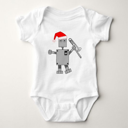 Body Robot Trombone Santa Hat (Devant)