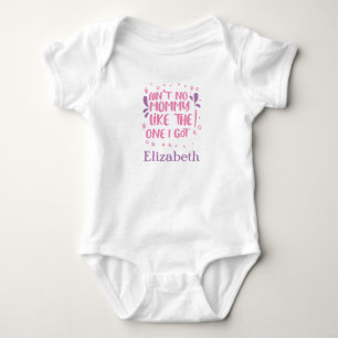 Body Rose personnalisée Y'a pas de maman comme celle qu
