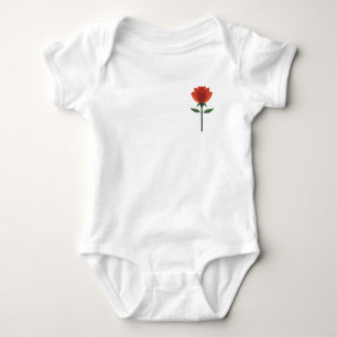 Body Rose rouge intemporelle