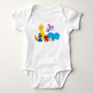 Body Rue Sésame   Coloré Sesame Street Pals