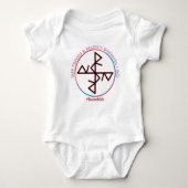 Body #RuneKids Voyage en sécurité et équilibre Bodysuit (Devant)