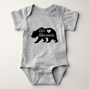 Body Rustique Hibérons Noir Ours Silhouette