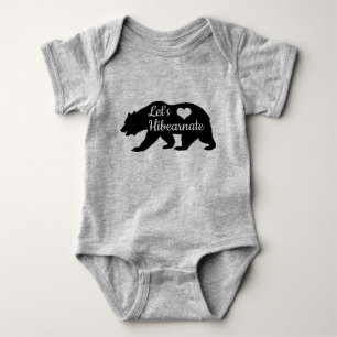 Body Rustique laissez-nous silhouette d'ours noir de