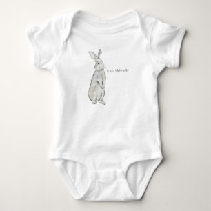 Body Sac fourre-tout drôle de lapin de velours
