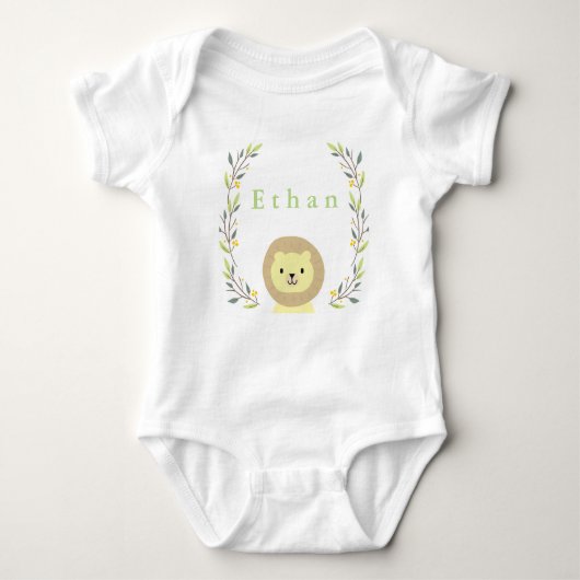 Body Safari Lion Baby Onsie (Devant)