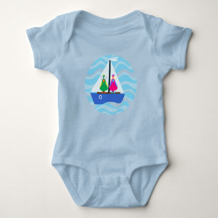 Body Sailor birds Baby Bodysuit