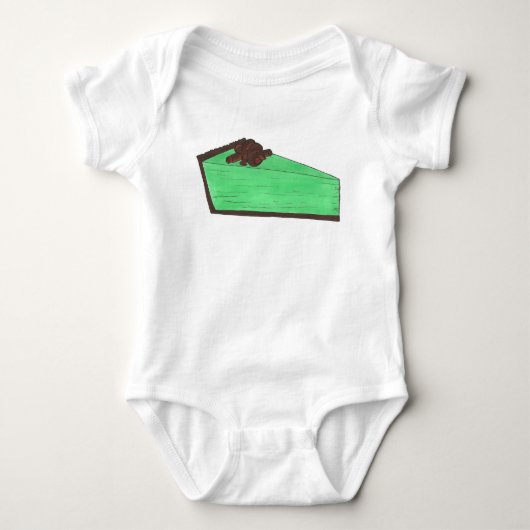 Body Saint Patrick's Day Green Grasshopper Pie Slice (Devant)