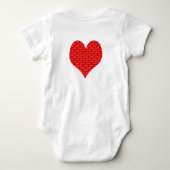 Body Saint Valentin Coeur (Dos)