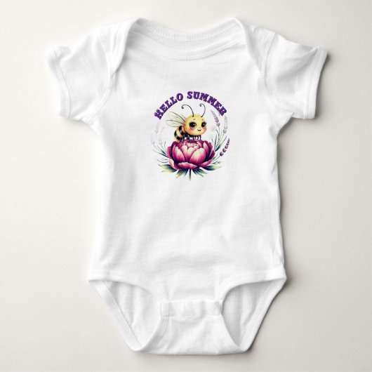 Body Salut bodysuit d'été bébé (Devant)