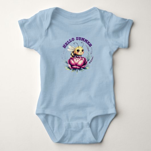 Body Salut été bodysuit bébé (Devant)