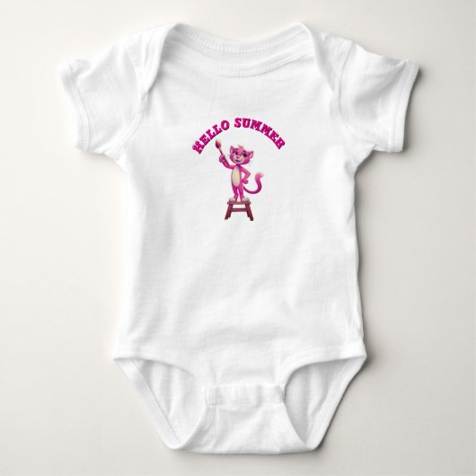 Body Salut été  bodysuit bébé (Devant)