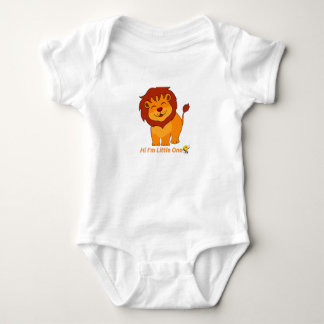 Body Salut je suis Little One – Bébé Lion Enfants Migno