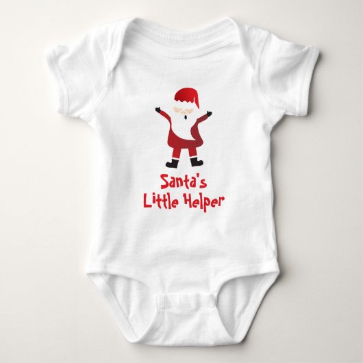 Body Santas Little Helper Cute Santa Claus Rouge (Devant)