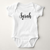 Body Sarah Name Reveal Signifie Minimal Modern Script (Devant)