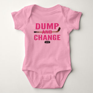 Body Sauter et changer Hockey Bébé Fille rose Tutu