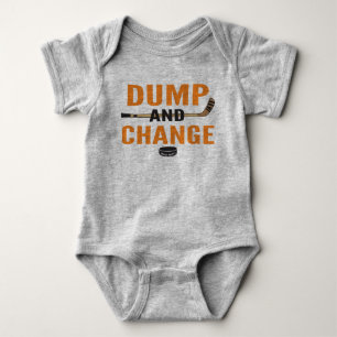 Body Sauter et changer Hockey Bodysuit Bodysuit Orange