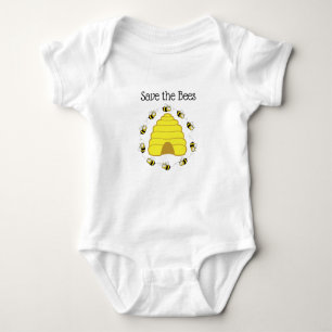Body Sauvez les abeilles Baby Girl One Piece Infant Out