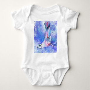 Body Sceau Bodysuit pour bébé - Peinture