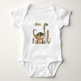 Body Scène de dinosaure feuillu – T-shirt de dinosaure