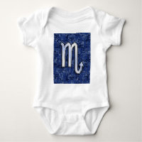Scorpio Zodiac Symbole de Navy Blue Camo