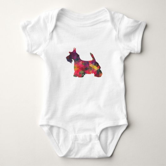 Body Scottie Chien race Geo Silhouette Multi (Devant)