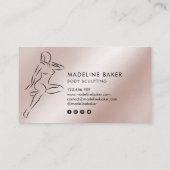 Body Sculpting Contouring Taille Trainer Visitekaartje (Achterkant)