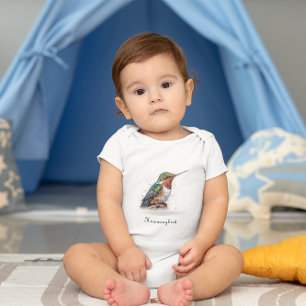 Body Sérénade de colibri joyau, personnalisé