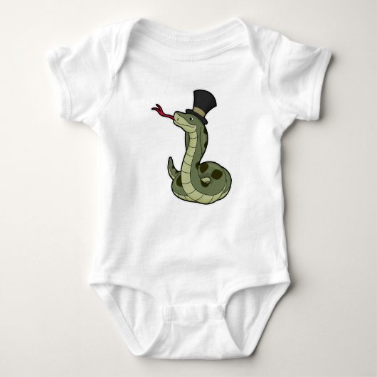 Body Serpent en gentleman & chapeau (Devant)